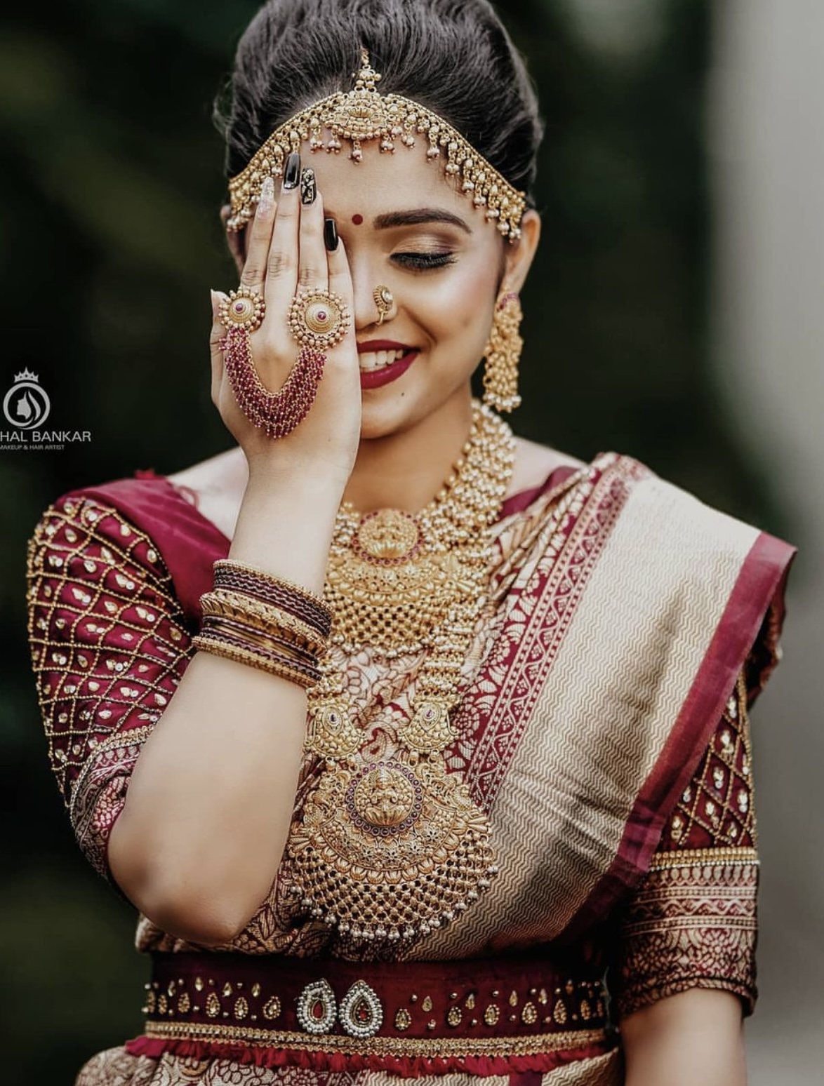 Bridal look by Snehal Bankar